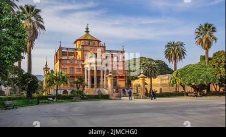 Palazzina Cinese, Palazzo Cinese, Palermo, Costa Nord, Sicilia, Italia Foto Stock