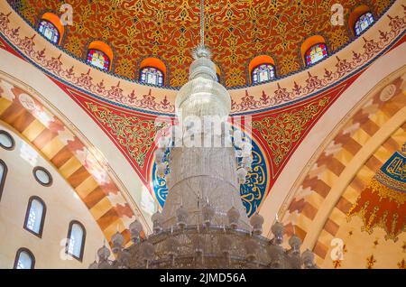 Beirut, Libano, 03 - 2017 aprile: Moschea della Moschea di Mohammad al-Amin a Beirut Libano. Foto Stock