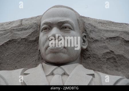 Dr. Martin Luther King Jr. Memorial primo piano. Foto Stock