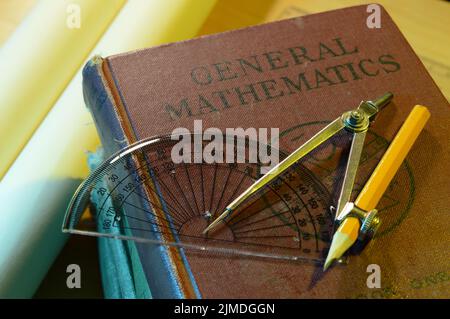 Studio di Matematica Generale Foto Stock