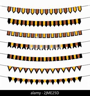 Decorazioni per vacanze autunnali. Illustrazione Vettoriale