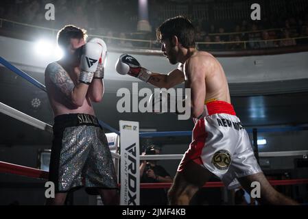 Black Flash Boxing, Grand Central, Liverpool - 04.09.2021 Foto Stock