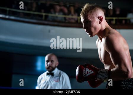 Black Flash Boxing, Grand Central, Liverpool - 04.09.2021 Foto Stock