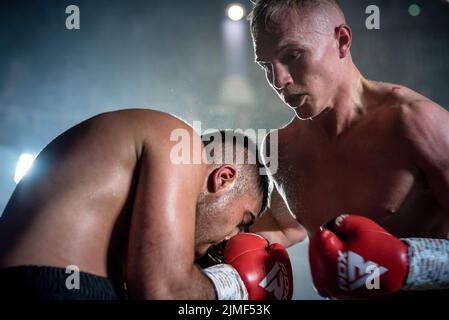 Black Flash Boxing, Grand Central, Liverpool - 04.09.2021 Foto Stock