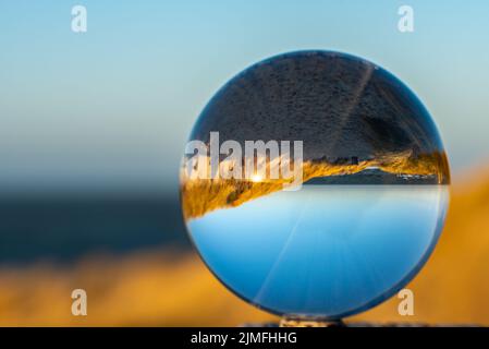 Fotografia di Lensball Foto Stock