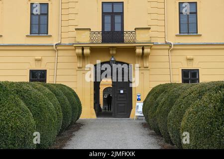Schloss Eckartsau a Niederösterreich - Castello Eckartsau nella bassa Austria Foto Stock