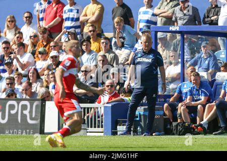 Chris Wilder manager di Middlesbrough guarda su Foto Stock