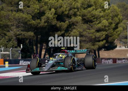 22.07.2022, circuito Paul Ricard, le Castellet, FORMULA 1 LENOVO GRAND PRIX DE FRANCE 2021 , im Bild Lewis Hamilton (GBR), Mercedes-AMG Petronas Formu Foto Stock