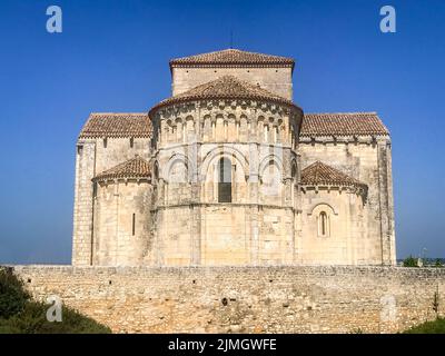 Chiesa Sainte Radegonde a Talmont, Francia Foto Stock