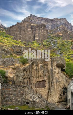 Monastero di Geghard, Armenia Foto Stock