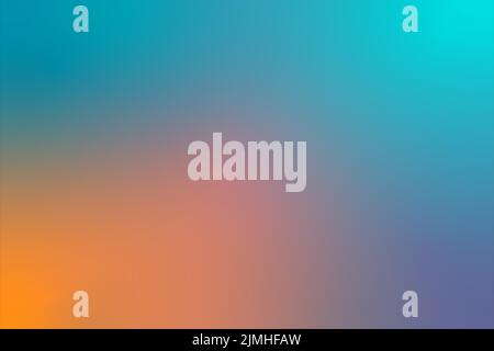 Colori misti: Turchese, giallo, arancione, blu, rosa. Modello di sfondo astratto vettoriale con colore uniforme Illustrazione Vettoriale