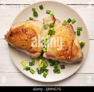 Cosce di pollo Foto Stock