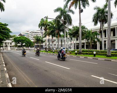 MAURITIUS- PORT LOUIS, 2020, Marzo, 10th, Vista della città vecchia Port Louis, Mauritius, Africa Foto Stock