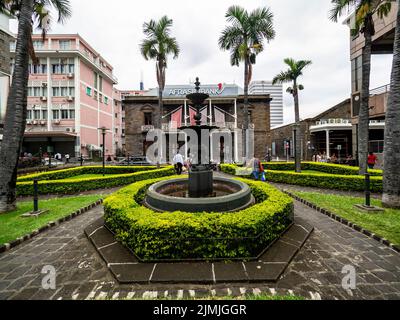 MAURITIUS- PORT LOUIS, 2020, Marzo, 10th, Vista della città vecchia Port Louis, Mauritius, Africa Foto Stock