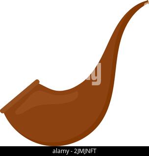 icona del tubo fumatore Illustrazione Vettoriale