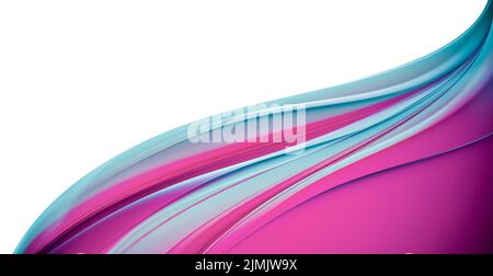 Colori rosa e blu sfondo Foto Stock