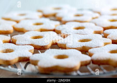 Biscotti italiani al burro. Foto Stock