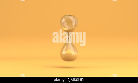 Clessidra 3D Foto Stock