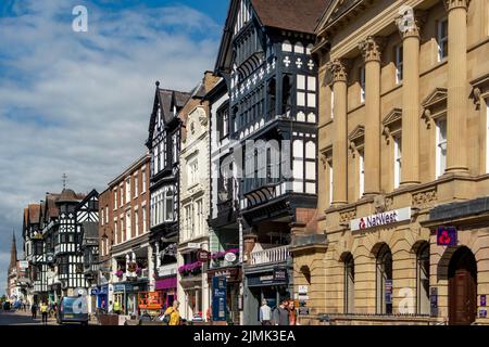 Eastgate, Chester, Cheshire, Inghilterra Foto Stock