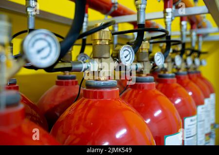 Impianto antincendio Foto Stock