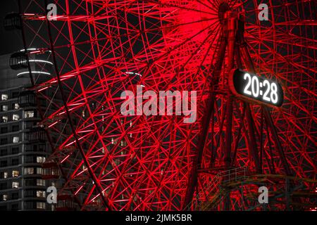 Ruota panoramica Cosmo clock (Minato Mirai, Yokohama) Foto Stock