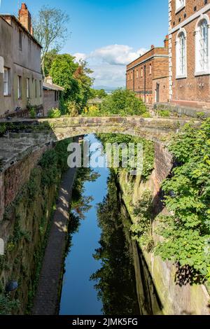 Ponte dei Sospiri, Chester, Cheshire, Inghilterra Foto Stock
