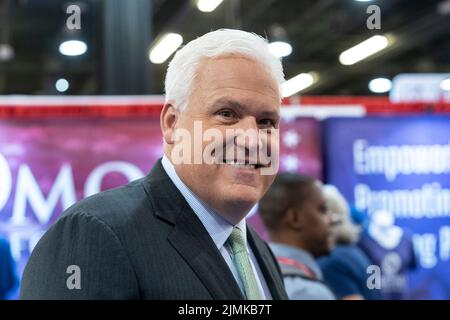 Dallas, Stati Uniti. 06th ago 2022. Matt Schlapp partecipa alla conferenza CPAC Texas 2022 all'Hilton Anatole (Photo by Lev Radin/Pacific Press) Credit: Pacific Press Media Production Corp./Alamy Live News Foto Stock