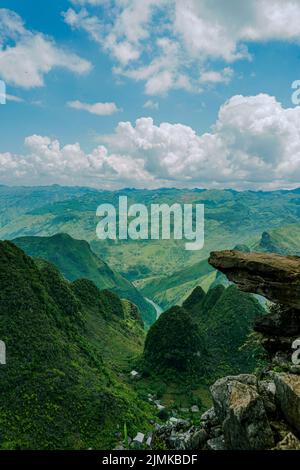 Tu San Canyon, Vietnam del Nord Foto Stock