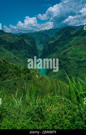 Tu San Canyon, Vietnam del Nord Foto Stock