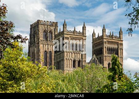 La Cattedrale, Durham, Inghilterra Foto Stock