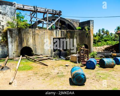 Distilleria di rum Old River Antoine Foto Stock