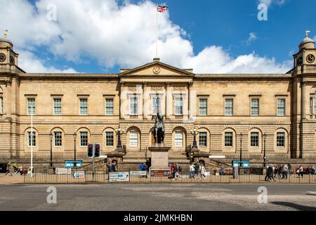 National Records of Scotland, Princes Street, Edimburgo, Mid-Lothian, Scozia Foto Stock