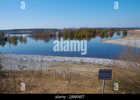 Lusatian Lake District Foto Stock