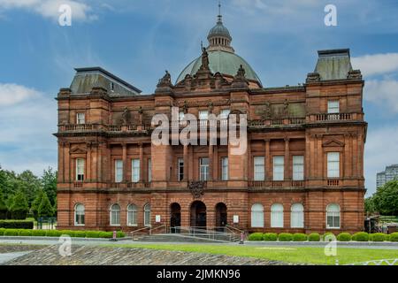 People's Palace, Glasgow Green, Glasgow, Scozia Foto Stock