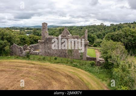 Il bellissimo castello di Tully di Enniskillen, Contea Fermanagh in Irlanda del Nord. Foto Stock