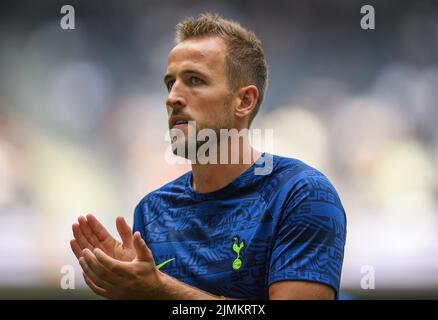 06 ago 2022 - Tottenham Hotspur v Southampton - Premier League - Tottenham Hotspur Stadium Tottenham's Harry Kane durante la partita contro Southampton Picture Credit : © Mark Pain / Alamy Live News Foto Stock