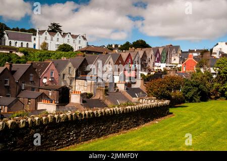 Città portuale di Cobh, Irlanda. Foto Stock