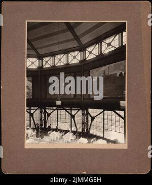 Poelzig Hans (1869-1936), mostra e torre d'acqua, Poznan (1910-1910): Ristorante, vista della parete della finestra. Foto su carta, 42,5 x 37 cm (inclusi i bordi di scansione) Foto Stock