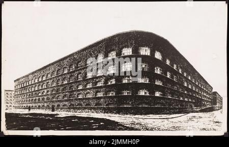 Poelzig Hans (1869-1936), Sigmund Goeritz AG, Chemnitz (1924-1924): Vista. Foto su carta, 14,3 x 23,9 cm (inclusi i bordi di scansione) Foto Stock