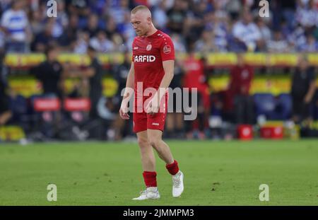 Duisburg, Germania. 05th ago, 2022. Primo : 08/05/2022, calcio, campionato 3rd, 3rd Bundesliga, Stagione 2022/2023, MSV Duisburg - RW Essen 2:2 deluso, Ron Berlinski, RWE/dpa/Alamy Live News Foto Stock