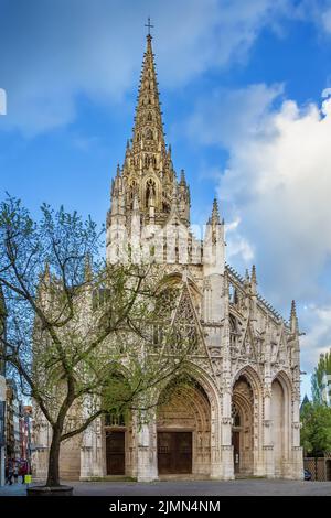 Chiesa di Saint-Maclou, Rouen, Francia Foto Stock