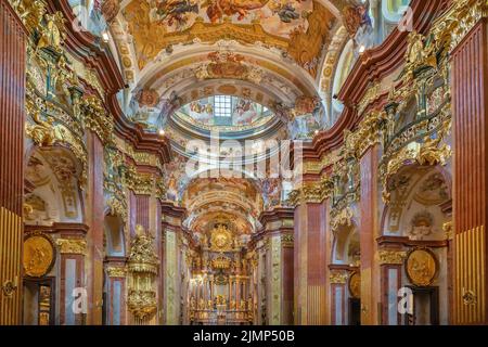 L'Abbazia di Melk, Austria Foto Stock