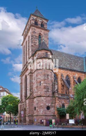 Chiesa di Saint-Pierre-le-Vieux, Strasburgo, Francia Foto Stock