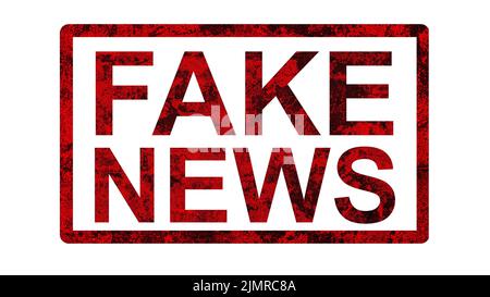 Falso testo News Foto Stock