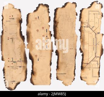 Punitzer Martin (1889-1949), Roxy-Palast, Berlino-Schöneberg (1929): 1:50. Tusche, acquerello, 69,2 x 78,9 cm (compresi i bordi di scansione) Punitzer Martin (1889-1949): Roxy-Palast, Berlino-Schöneberg Foto Stock