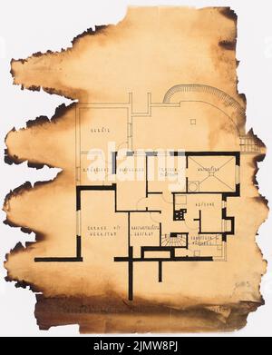 Punitzer Martin (1889-1949), Sommerhaus espandibile (1928): Contenuto piano N.N. rilevato. Materiale/tecnologia N.N. registrato, 61,1 x 49,5 cm (compresi i bordi di scansione) Punitzer Martin (1889-1949): Sommerhaus erweiterbar Foto Stock