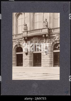 Thoemer & Mönnich, Corte da Camera di Berlino (1913): Vista dell'ingresso principale al Kleistpark. Foto su carta, 49,3 x 36,6 cm (inclusi i bordi di scansione) Foto Stock