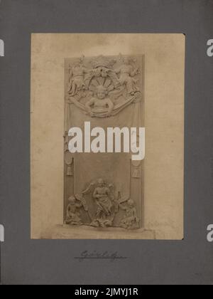 Fotografo sconosciuto, epitaph, Görlitz (senza dat.): Vista. Foto, 31,6 x 23,7 cm (inclusi i bordi di scansione) Foto Stock