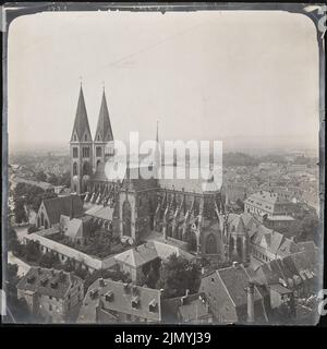 Immagine reale Prussiana di misurazione, cattedrale di Halberstadt (senza data): Vista. Foto, 40,2 x 40,3 cm (inclusi i bordi di scansione) Foto Stock