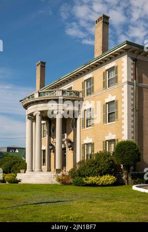 Casa Governor Hill Mansion ad Augusta, Maine Foto Stock